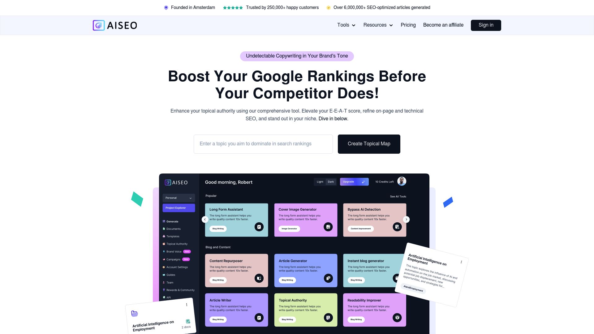AISEO About Reviews Alternatives AI Locator