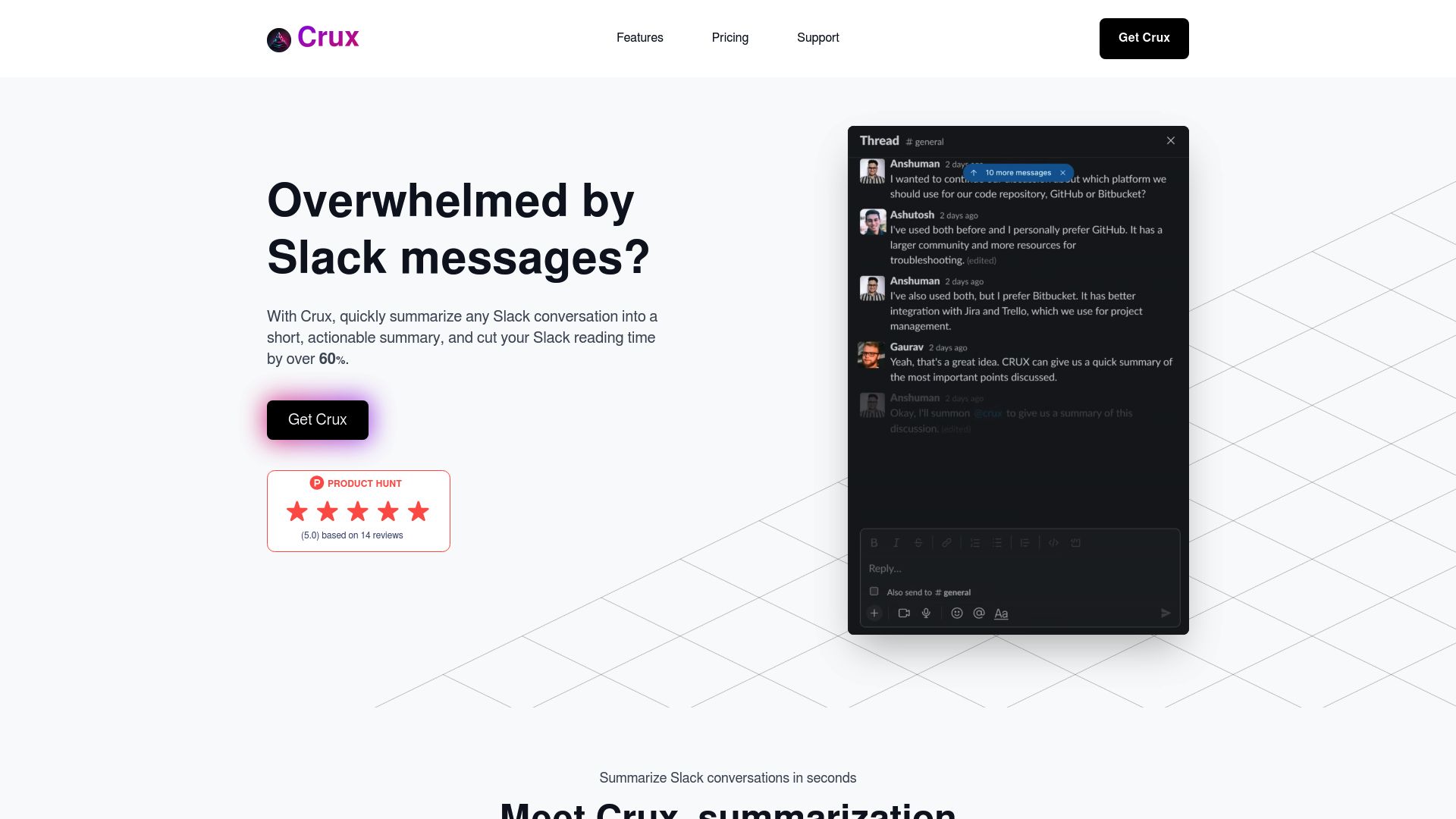 Crux - About, Reviews, Alternatives - AI Locator